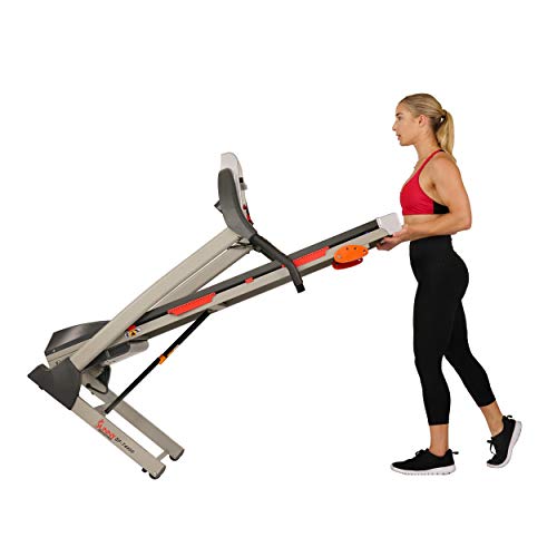 Sunny Health & Fitness Motorized Treadmill with LCD Display