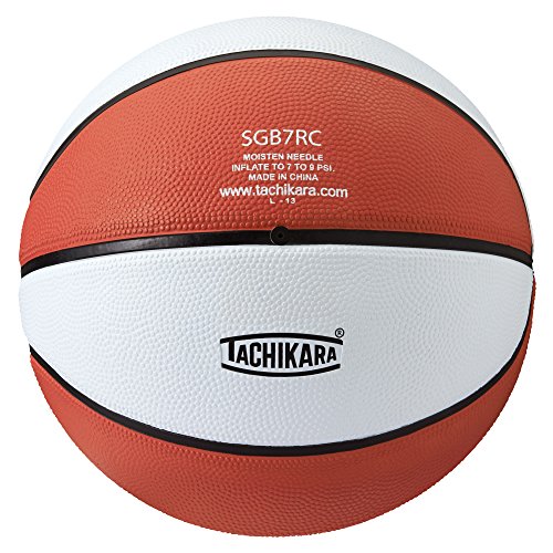Regulation Size Tachikara BasketBall in Orange-White