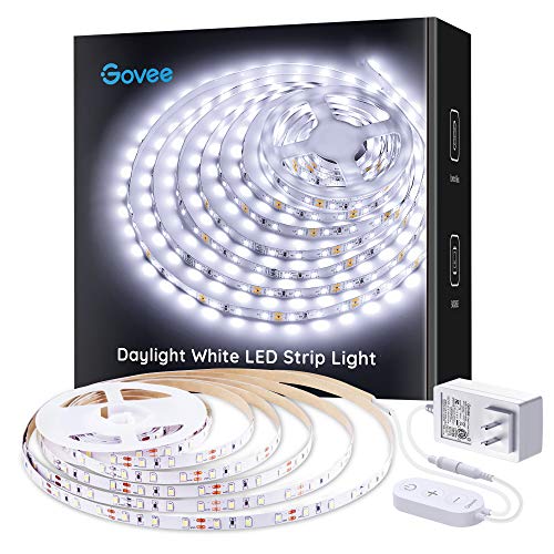 Govee 16.4ft Dimmable White LED Strip Lights