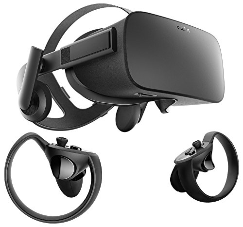 Oculus Rift VR Headset with Controllers and Sensors