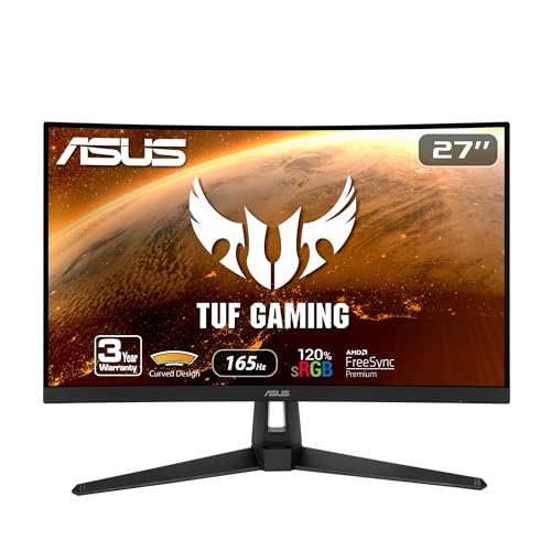 ASUS TUF 27" Curved Gaming Monitor 165Hz