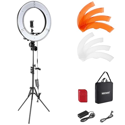 Neewer 18" Dimmable LED Ring Light Kit