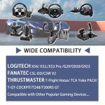 Hottoby X-Shaped Flight Simulator Cockpit Mount