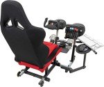 Modular Flight Simulator Cockpit for MSFS (Black)
