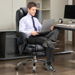 BOSMILLER Big & Tall Heated Massage Gaming Chair