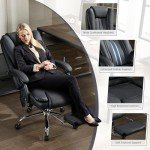 BOSMILLER Big & Tall Heated Massage Gaming Chair