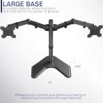 VIVO Dual Monitor Desk Stand for 27" Screens
