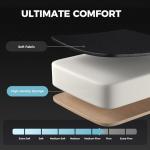 GTPLAYER Gaming Chair with Footrest and Lumbar Support