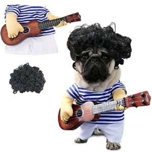 Guitar Dog Costume for Halloween & Parties