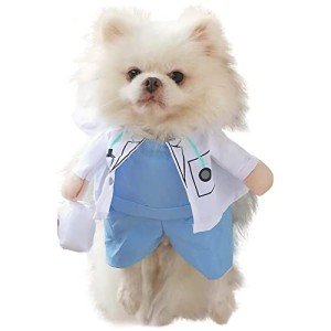 Funny Dog & Cat Doctor Costume by DELIFUR