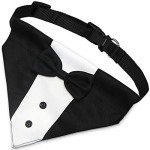 Formal Dog Tuxedo Suit with Bow Tie