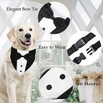 Formal Dog Tuxedo Suit with Bow Tie