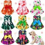 Hawaii Summer Dog Dresses with Fun Patterns