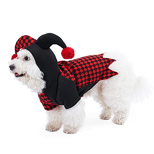 Pet Halloween and Christmas Jolly Costume with Hood