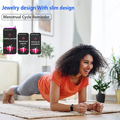 FITVII Smart Fitness Tracker with Health Monitor