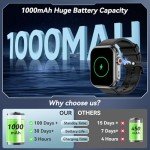 All-Day Fitness Smart Watch with 100 Sport Modes