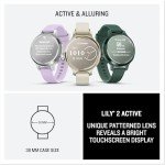 Garmin Lily® 2 Active Smartwatch - Lunar Gold