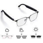 QJF Bluetooth Smart Sunglasses with Microphone and Speaker