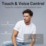 QJF Bluetooth Smart Sunglasses with Microphone and Speaker