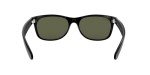 Ray-Ban New Wayfarer Square Sunglasses, Black/Green