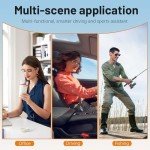 QJF Bluetooth Smart Sunglasses with Microphone and Speaker