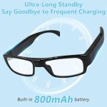 HD 1080P Smart Camera Glasses for Outdoor Activities