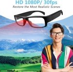 HD 1080P Smart Camera Glasses for Outdoor Activities
