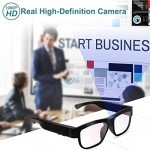 HD Camera Glasses with 32GB Memory for Sports