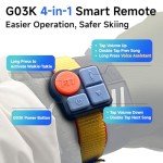 Bluetooth Ski Goggles with Walkie-Talkie & Music