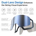 Bluetooth Ski Goggles with Walkie-Talkie & Music
