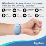 EmeTerm FDA-Cleared Nausea Relief Wrist Bands