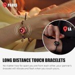 Couples Long-Distance Touch Bracelets with Vibration