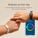 BOND TOUCH 4 Long-Distance Relationship Bracelets (2-Pack)