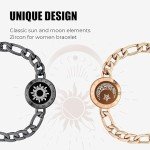 TOTWOO Couple Touch Bracelets - Love Connection Gift