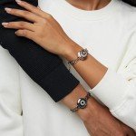 TOTWOO Couple Touch Bracelets - Love Connection Gift