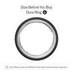 Oura Ring 4 - Black - Smart Fitness Tracker