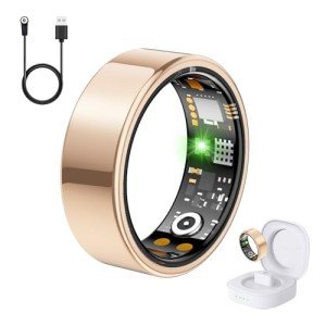 Smart Health Tracker Ring for Heart Rate & Sleep