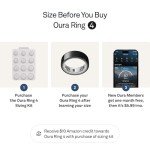 Oura Ring 4 - Black - Smart Fitness Tracker