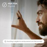 Oura Ring 4 - Black - Smart Fitness Tracker