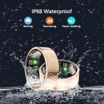 Smart Health Tracker Ring for Heart Rate & Sleep
