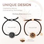 Couples Long-Distance Touch Bracelets with Vibration