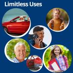 Family1st 4G GPS Tracker for Kids and Vehicles