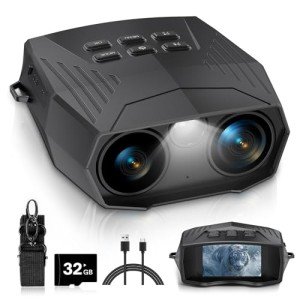 Night Vision Goggles with 10X Zoom and Infrared