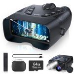 4K Night Vision Goggles with Fast Charging Battery