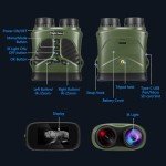 4K Night Vision Goggles with 8X Zoom & Infrared
