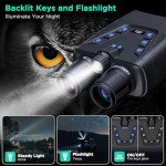 4K Night Vision Goggles with Fast Charging Battery