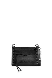 Rebecca Minkoff MAB Studded Crossbody Bag - Black