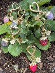 Cute Strawberry Bag Charm for Girls' Handbag
