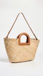 Madewell Large Saddle Brown Basket Tote