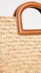 Madewell Large Saddle Brown Basket Tote